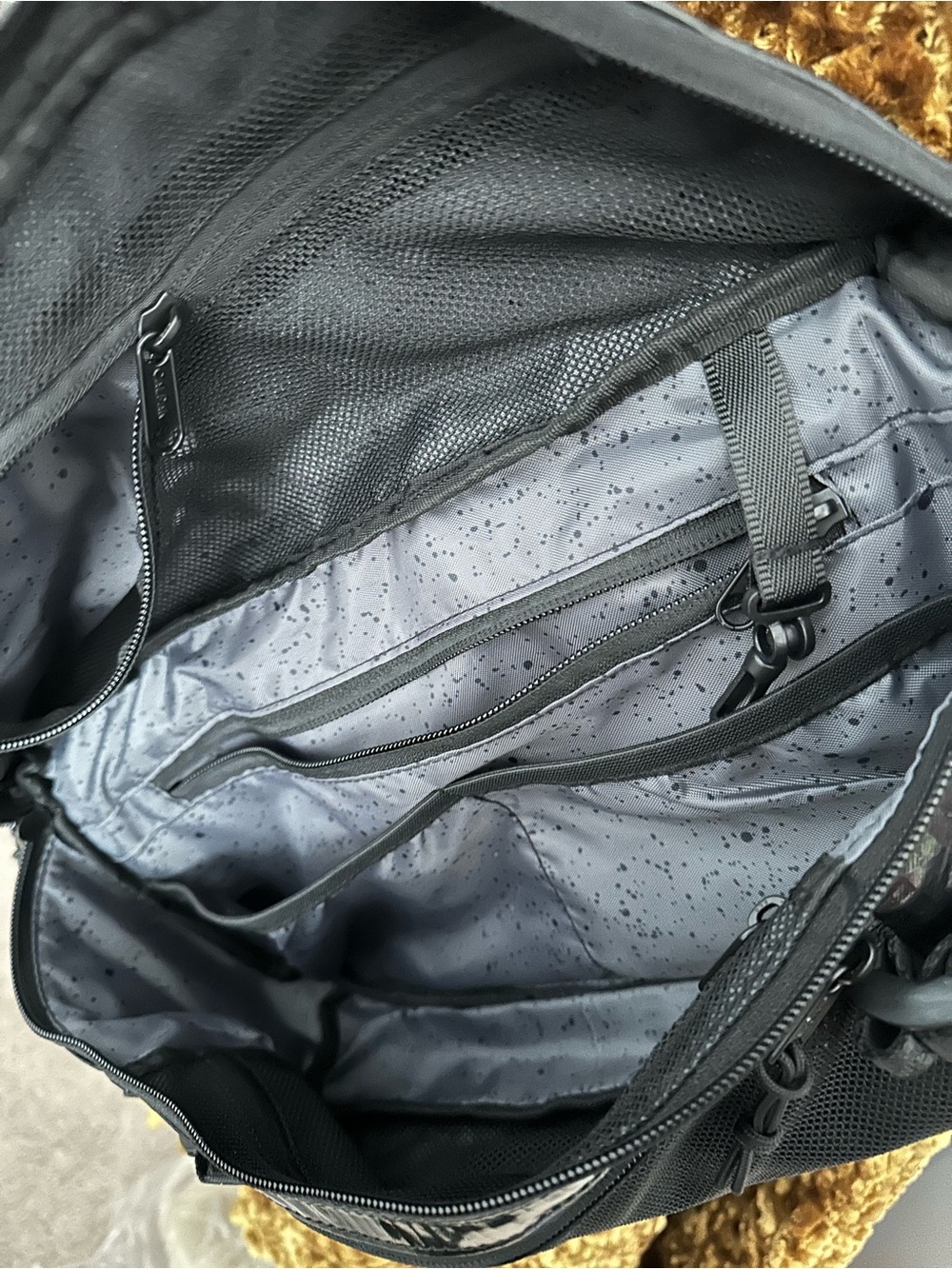 Calpak Black Glossy Terra Sling Bag in Obsidian - Picture 8 of 9